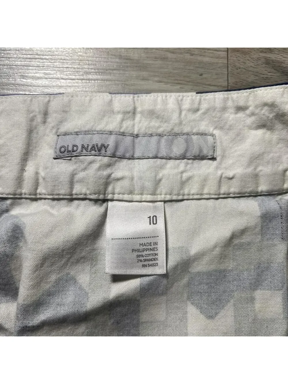 Old Navy Geometric Mini Skirt